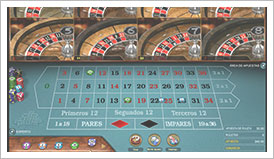 ruleta multiwheel de microgaming